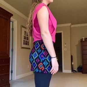 Pink short dress size 14 girls